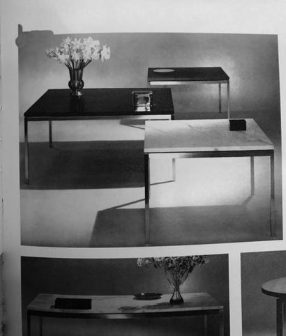 FLORENCE KNOLL (NÉE EN 1917)

Paire de tables...