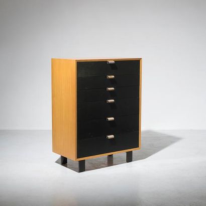 GEORGE NELSON (1908-1986)

Commode à six...