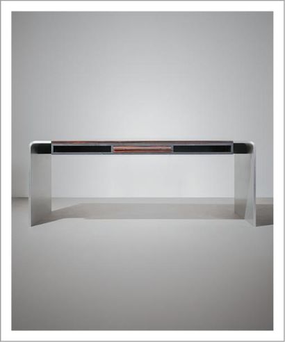 MICHEL BOYER (1935-2011) - Pièce unique
Bureau
Aluminium,...