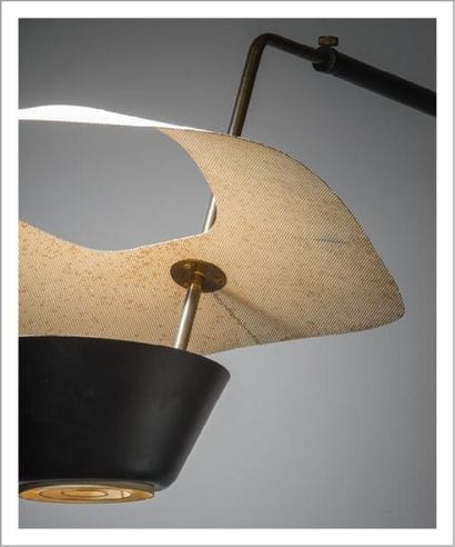PIERRE GUARICHE (1926-1995)
Applique «Cerf-volant»...