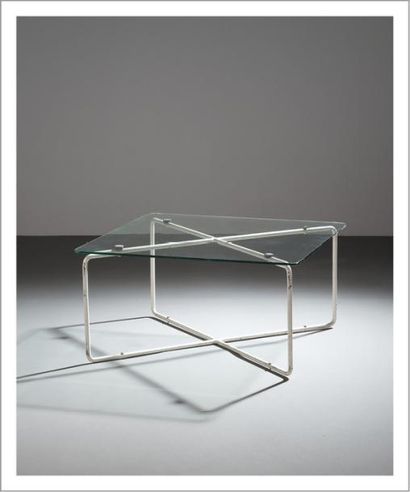 CLAUDE GAILLARD
Table basse
Métal laqué blanc...