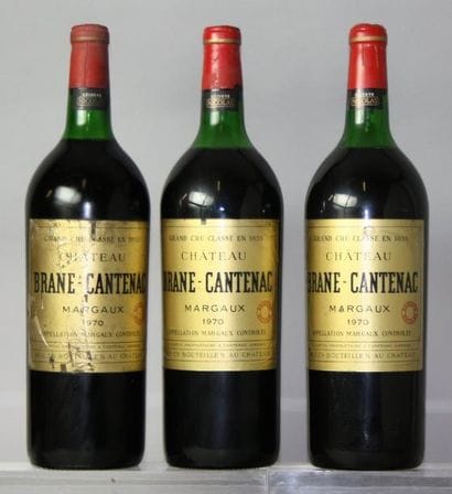 3 MAGNUMS CHÂTEAU BRANE CANTENAC 3ème GCC...