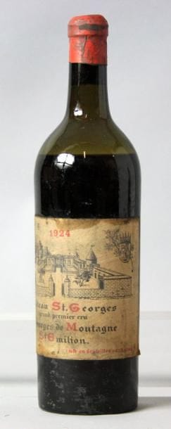1 BOUTEILLE CHÂTEAU SAINT GEORGES St. Georges...