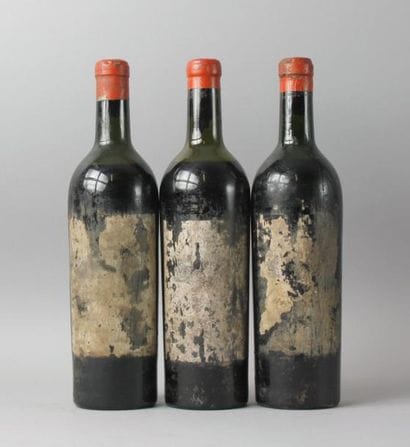*3 BOUTEILLES CHÂTEAU CANON 1er GCC ST ÉMILION...