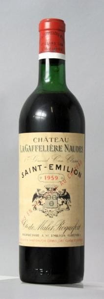 1 BOUTEILLE CHÂTEAU La GAFFELIERE NAUDES...