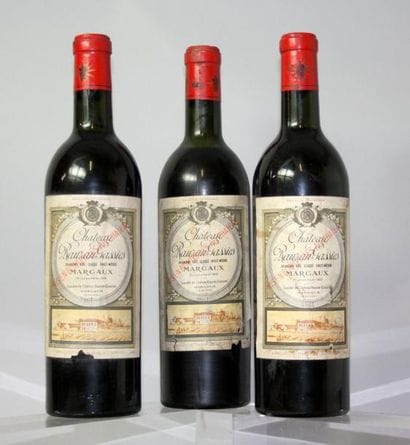 3 BOUTEILLES CHÂTEAU RAUZAN GASSIES 2ème...