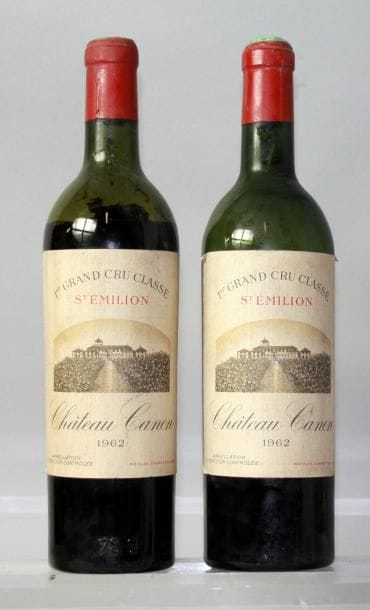 *2 BOUTEILLES CHÂTEAU CANON 1er GC ST. EMILION...