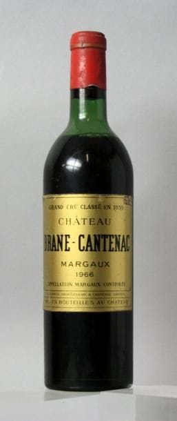 1 BOUTEILLE CHÂTEAU BRANE CANTENAC 3ème GCC...