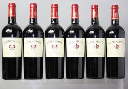 6 BOUTEILLES CHÂTEAU LA MONDOTTE 1er GC ST....