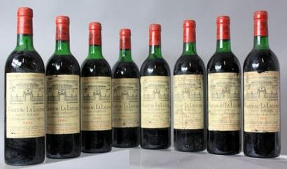 8 BOUTEILLES CHÂTEAU LA LAGUNE HAUT MÉDOC...