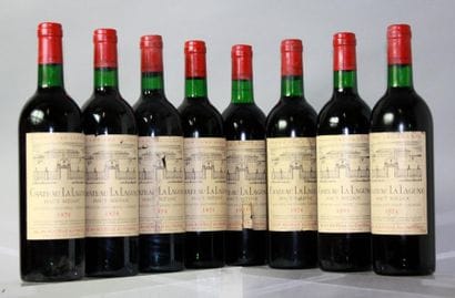 8 BOUTEILLES CHÂTEAU LA LAGUNE HAUT MÉDOC...
