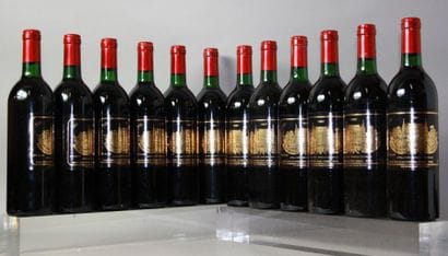 12 BOUTEILLES CHÂTEAU PALMER 3ème GCC MARGAUX...