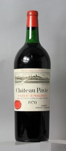 1 MAGNUM CHÂTEAU PAVIE GCC ST. EMILION 1970
Niveau...