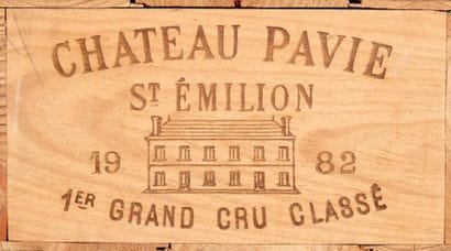 12 BOUTEILLES CHÂTEAU PAVIE GCC ST. EMILION...