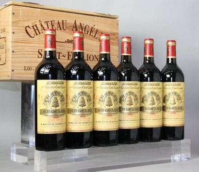 6 BOUTEILLES CHÂTEAU ANGELUS 1er GCC (A)
ST....