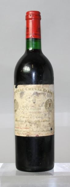 1 BOUTEILLE CHÂTEAU CHEVAL BLANC 1er GCC...