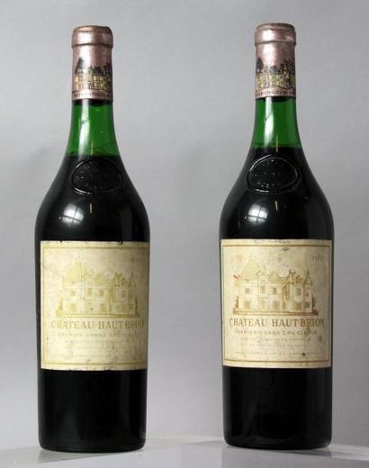 2 BOUTEILLE CHÂTEAU HAUT BRION 1er GCC PESSAC...