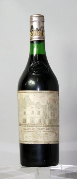 1 BOUTEILLE CHÂTEAU HAUT BRION 1er GCC PESSAC...