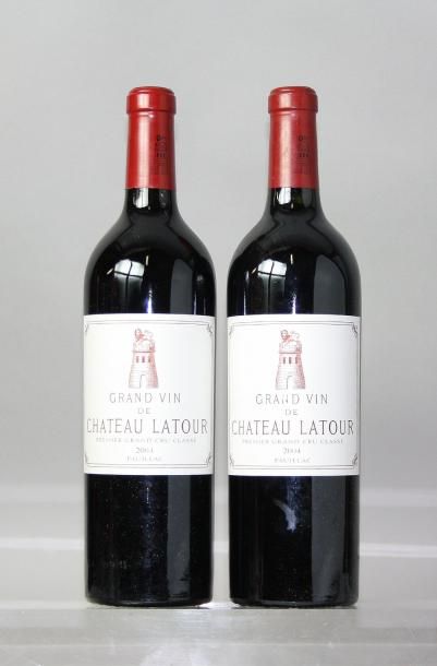 2 BOUTEILLES CHÂTEAU LATOUR 1er GCC PAUILLAC...