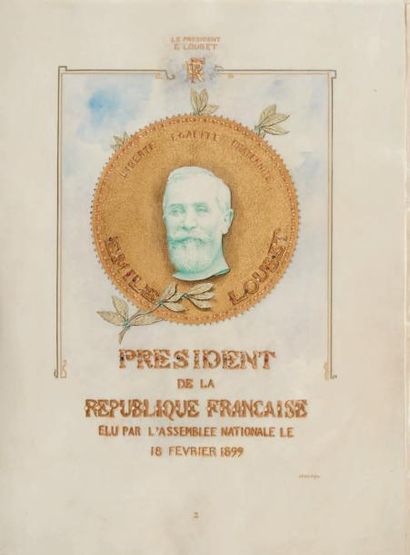 [ÉMILE LOUBET]
Le Président Émile Loubet....