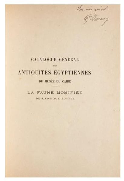 ÉGYPTE
Gaillard Claude & Daressy Georges....
