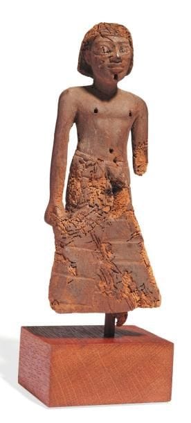 ÉGYPTE
Statuette de dignitaire. Elle représente...