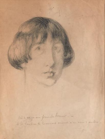 Pierre PUVIS DE CHAVANNES (1824-1898)
Portrait...