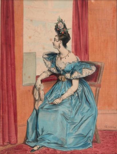 ACHILLE DEVÉRIA (1805-1865)
10 heures du...