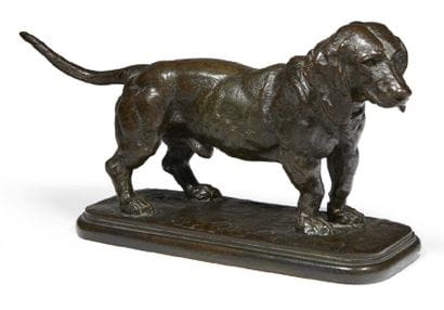 Antoine-Louis BARYE (1796 - 1875)
Basset
Épreuve...