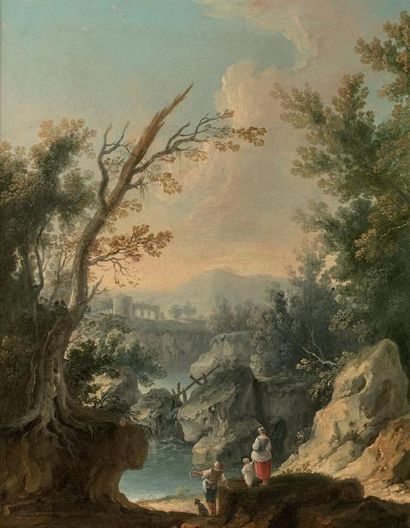 ATTRIBUÉ À LOUIS PHILIPPE CREPIN (PARIS 1772...