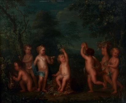 Balthazar BESCHEY (Anvers 1708 - 1776)
Angelots...