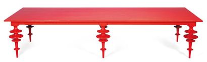 HÉLÈNE TIEDEMANN
Pièce unique table de salle...