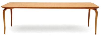 BRUNO MATHSSON (1907-1988)
Table basse. Bouleau....