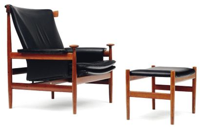 FINN JUHL (1912-1989)
Fauteuil 
