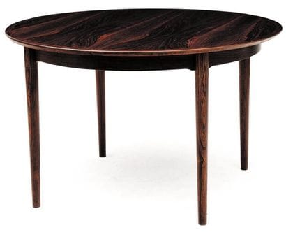 OLE WANSCHER
Table ronde. Palissandre. Édition...