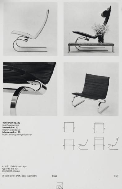 POUL KJÆRHOLM (1929-1980)
Chauffeuse 