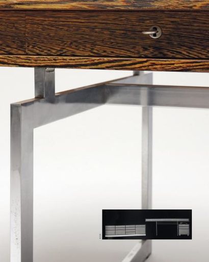 BODIL KJÆR (née en 1932)
Bureau. Palmier...