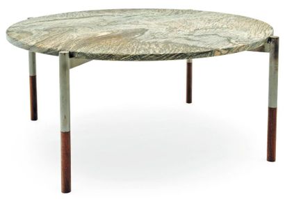 KNUD JOOS
Table basse. Marbre de Porsgruun,...