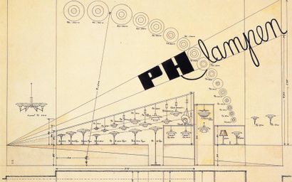 POUL HENNINGSEN (1894-1967)
Suspension. Métal...