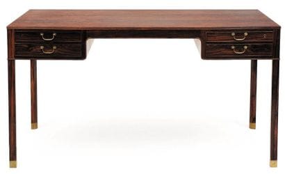 OLE WANSCHER (1903-1985)
Bureau. Palissandre...