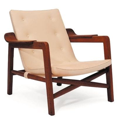 TOVE & EDVARD KINDT-LARSEN
Fauteuil. Teck...