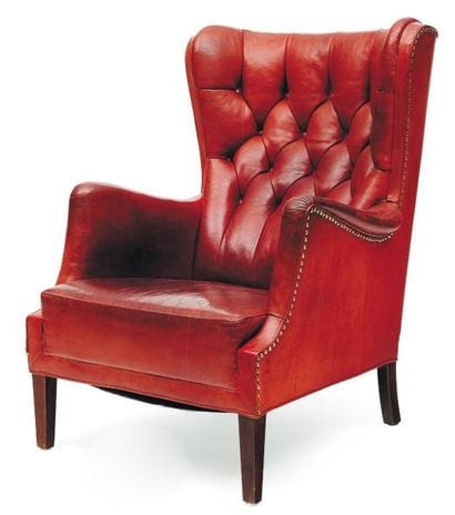 WILLIAM WATTING
Fauteuil à haut dossier....