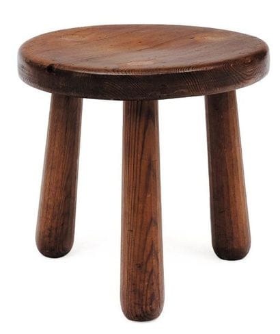 AXEL EINER HJORT (1888-1959)
Tabouret à trois...