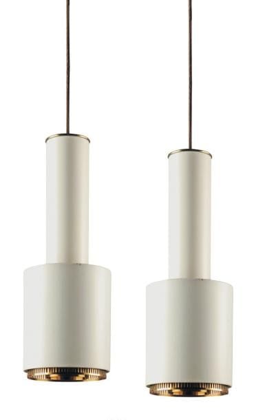 ALVAR AALTO (1898-1976)
Paire de suspensions...