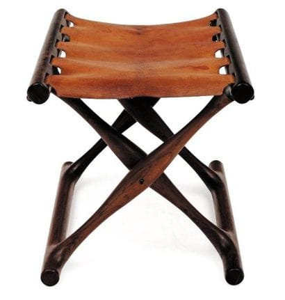 POUL HUNDEVAD (1855-1933)
Tabouret pliant...