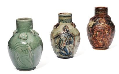 JAIS NIELSEN (1885-1961)
Suite de trois vases....