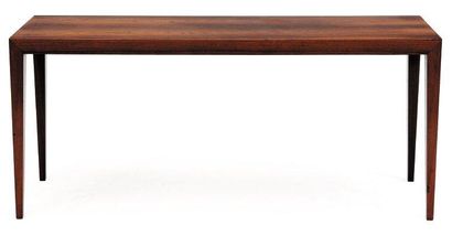 SEVERIN HANSEN JR
Table basse en palissandre...