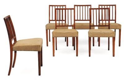 FRITS HENNINGSEN (1889-1965)
Suite de six...