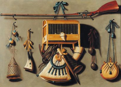 JOHANNES LEEMANS (LA HAYE 1633-1688)
Trompe...