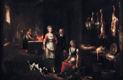 ATTRIBUÉ À JEAN-BAPTISTE LAMBRECHT (1680-APRÈS...